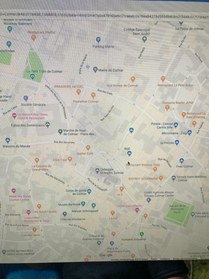科尔马Le Muscat公寓 外观 照片
